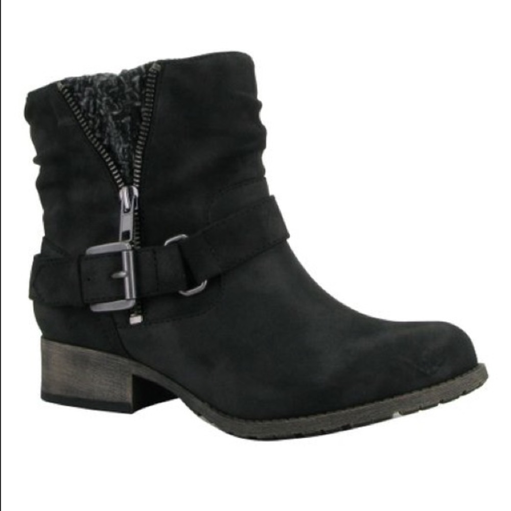 ✨GELLER Black Suede Ankle Boots. Size 8.5✨